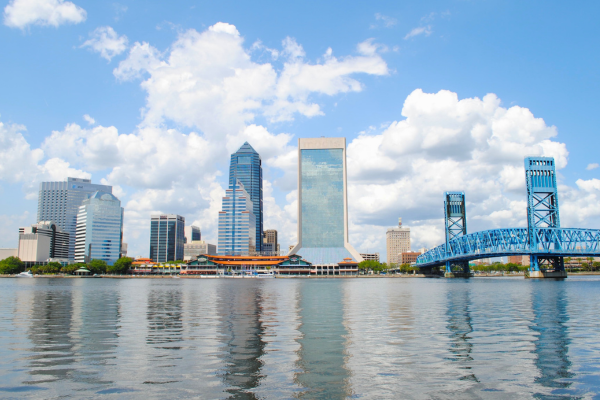 Jacksonville Florida Skyline 
