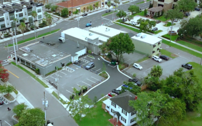Pharmacy Parking Lot. Fast Turnaround.